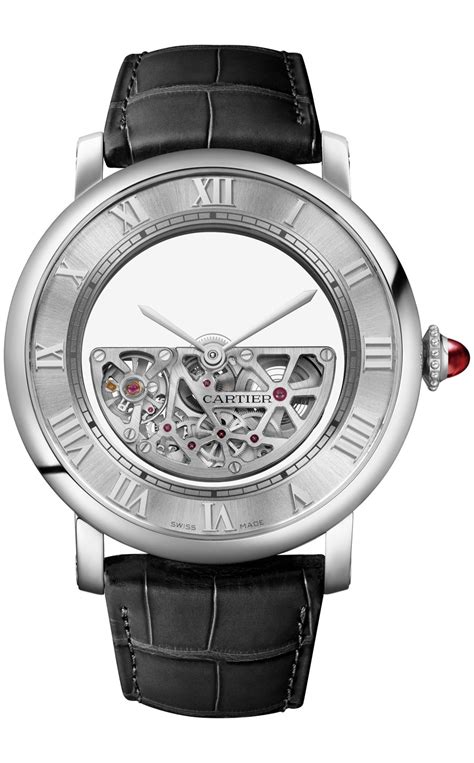 montre cartier masse mystérieuse|Hands.